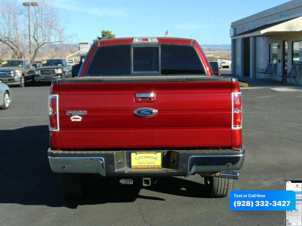 2014 Ford F150 XLT - Call/Text - - by dealer - vehicle for sale in Cottonwood, AZ – photo 4