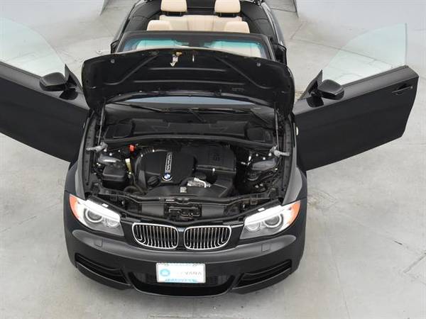 2012 BMW 1 Series 135i Convertible 2D Convertible Black - FINANCE -... for sale in Arlington, District Of Columbia – photo 5