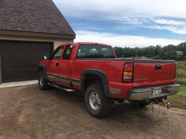 2001 Chevrolet Silverado 2500HD with 8 ft western plow - cars & for sale in Grasston, MN – photo 2