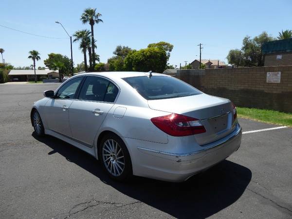 2012 HYUNDAI GENESIS 4DR SDN V8 5.0L R-SPEC with R-spec embroidered... for sale in Phoenix, AZ – photo 5