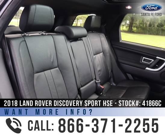 2018 LAND ROVER DISCOVERY SPORT HSE 4WD Leather Seats, Moonroof for sale in Alachua, FL – photo 22