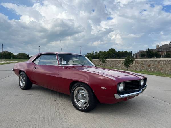 1969 Chevy Camaro X11 Driver - - by dealer - vehicle for sale in Allen, TX