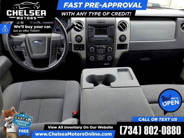 267/mo - 2013 Ford F150 F 150 F-150 XLT4WD XLT 4 WD XLT-4-WD Crew for sale in Chelsea, OH – photo 10