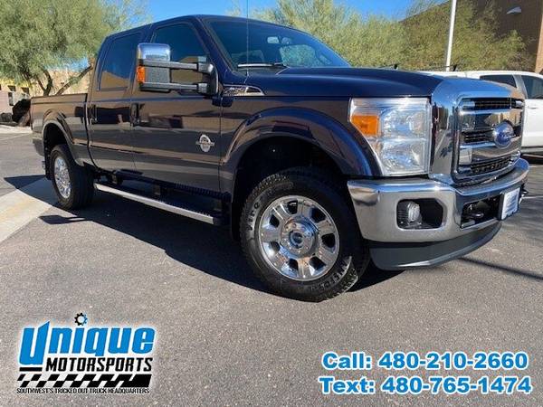 2015 FORD F-350 LARIAT CREW CAB TRUCK ~ LOW MILES ~ 6.7L TURBO DIESE... for sale in Tempe, NM