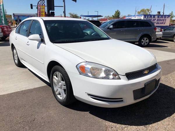 2012 *Chevrolet* *Impala* *4dr Sdn LT* White for sale in Scottsdale, AZ – photo 3