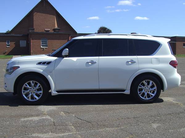 ► 2014 INFINITI QX80 - AWD, 8 PASS, NAVI, DUAL TV's, HTD LEATHER, MORE for sale in East Windsor, NY – photo 6