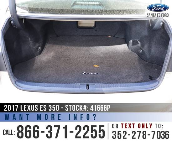 2017 Lexus ES 350 Sedan Leather Seats - Sunroof - Bluetooth for sale in Alachua, GA – photo 20