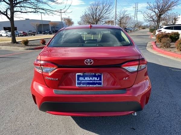 2020 Toyota Corolla LE - - by dealer - vehicle for sale in Georgetown, TX – photo 4