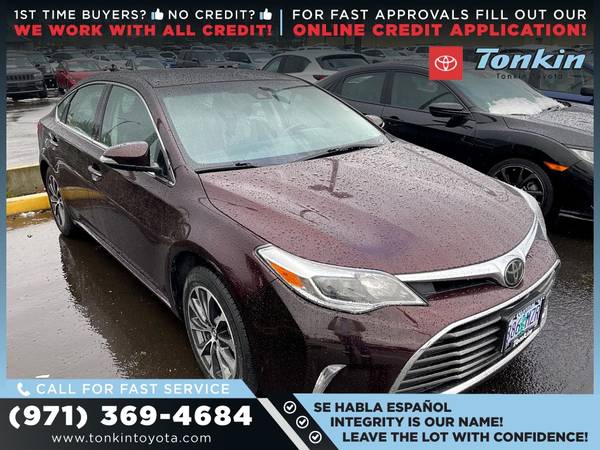 339/mo - 2018 Toyota Avalon XLE - - by dealer for sale in Portland, OR – photo 4