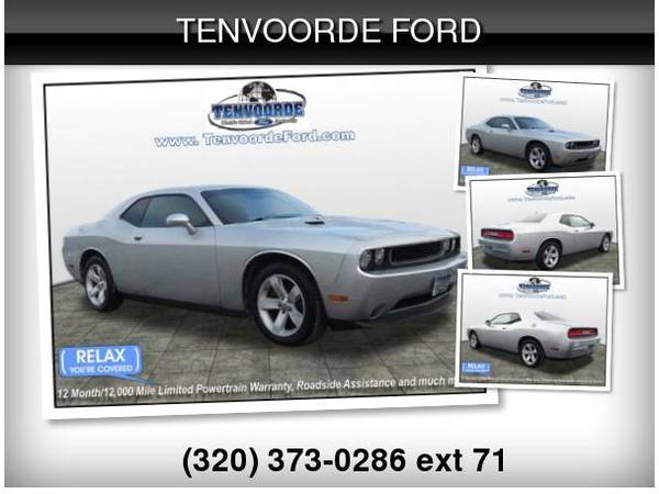 2012 Dodge Challenger 2DR CPE SXT 1040 Down Delivers! - cars & for sale in ST Cloud, MN