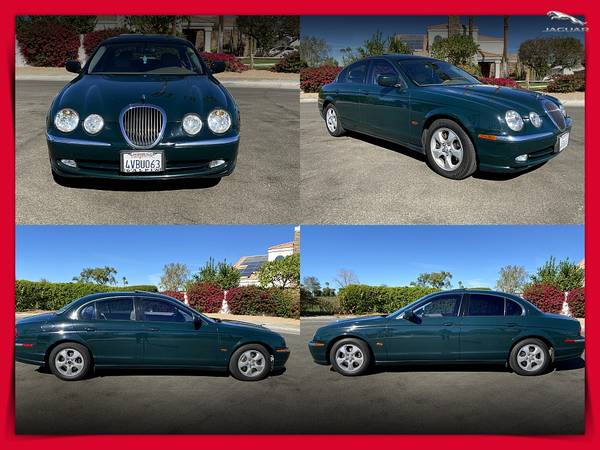 2002 Jaguar S-TYPE Sedan which runs PERFECT - cars & trucks - by... for sale in Palm Desert , CA – photo 2