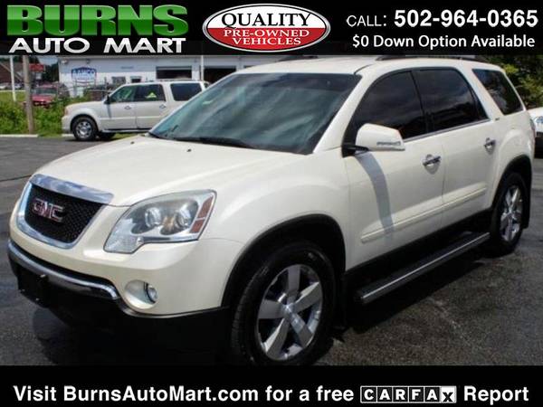 1-Owner 3rd Row* 2012 GMC Acadia SLT-2 AWD Leather Non Smoker Owned for sale in Louisville, KY