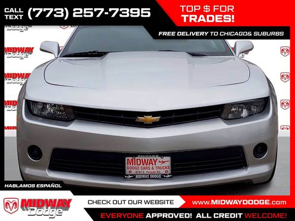 2014 Chevrolet Camaro 1LT 1 LT 1-LT FOR ONLY 305/mo! - cars & for sale in Chicago, IL – photo 3