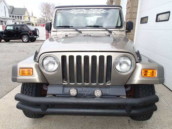2006 Jeep Wrangler X 6 cyl, 6-speed, Tan, Alloys, Very clean - cars... for sale in Chicopee, MA – photo 2