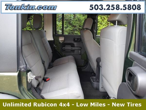 2008 Jeep Wrangler Unlimited Rubicon SUV 4x4 4WD for sale in Gladstone, OR – photo 21