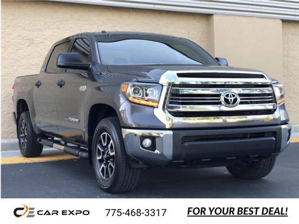 2017 Toyota Tundra CrewMax SR5 Pickup 4D 5 1/2 ft pickup Magnetic for sale in Sacramento, NV