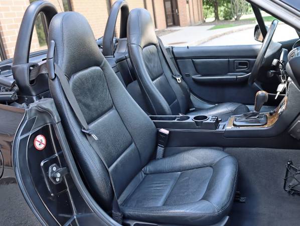 2001 BMW Z3 2 5i ROADSTER BLK/BLK AUTO LEATHER USB PIONEER SERVICED for sale in Elgin, IL – photo 22