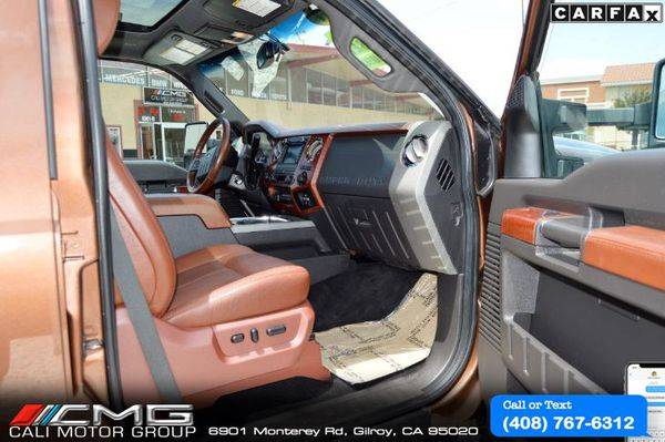 2011 Ford Super Duty F350 King Ranch *DIESEL *FX4 PKG - We Have The... for sale in Gilroy, CA – photo 15