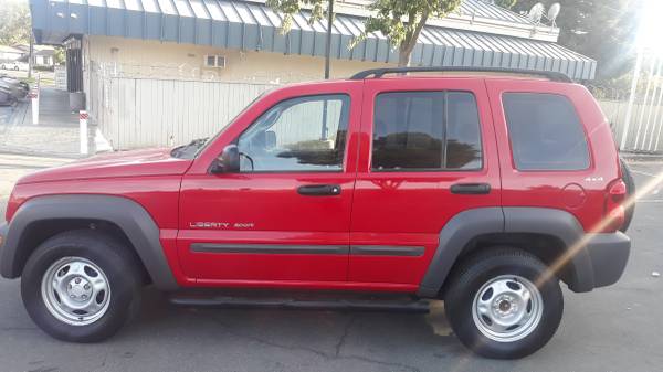 2002 Jeep Liberty 4x4 Sport * Compact SUV for sale in Vallejo, CA
