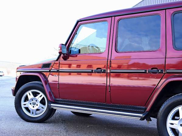 2003 MERCEDES G500 4WD ONLY 53k-MILES 1-OWNER NAV RED/BLK for sale in Elgin, IL – photo 12