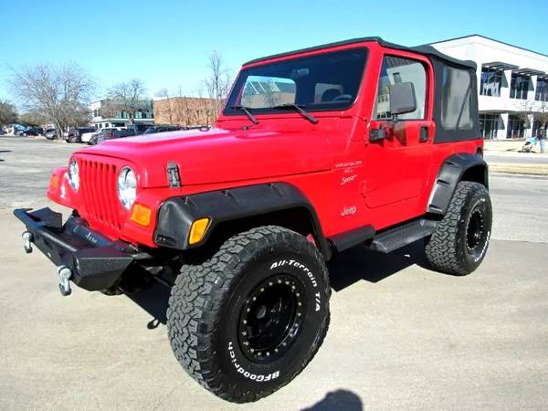 Locally Owned & EXTRA Nice 2001 Jeep Wrangler 4x4 for sale in Fort Worth, TX – photo 4