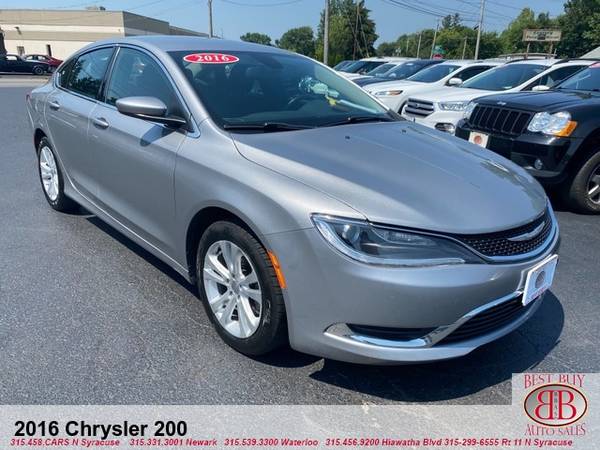 2016 CHRYSLER 200 LIMITED! GREAT ON GAS! LOW PAYMENTS! - cars & for sale in N SYRACUSE, NY