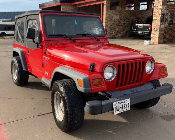 1997 Jeep Wrangler Sport - cars & trucks - by owner - vehicle... for sale in SouthLake , TX