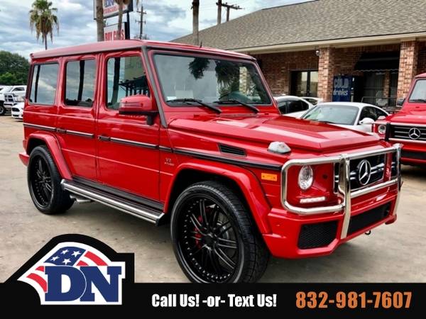 2015 Mercedes-Benz G 63 SUV Mercedes Benz G Class G63 AMG 4MATIC G63 for sale in Houston, TX