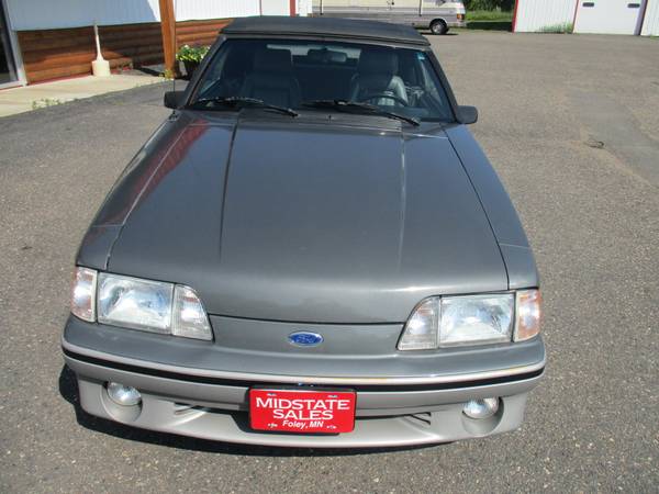 SUPER CLEAN ALL ORIGINAL COLLECTOR 1987 FORD MUSTANG GT CONVERTIBLE V8 for sale in Foley, MN – photo 13