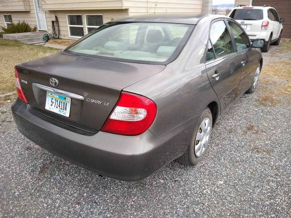 03 Toyota Camry LE for sale in Helena, MT – photo 4