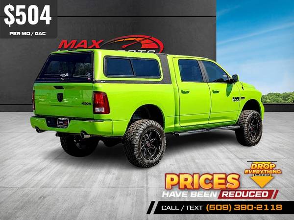 504/mo - 2017 Ram 1500 Sport LEATHER 4X4 4 X 4 4-X-4 65FT 65 FT for sale in Spokane, MT – photo 5