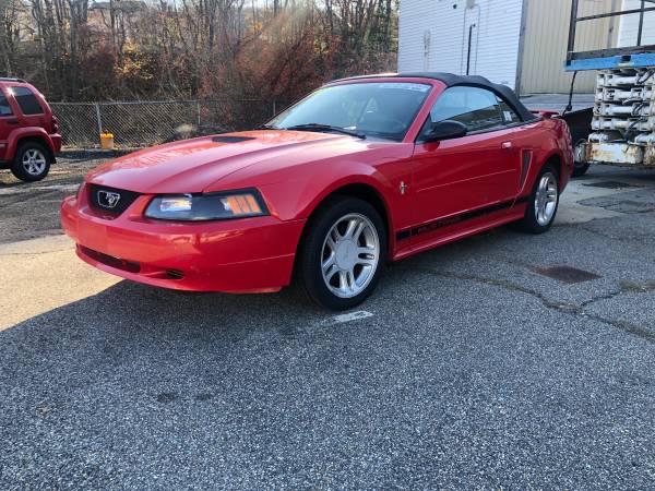 2002 Ford Mustang Convertible w 74k mi - cars & trucks - by dealer -... for sale in Willimantic, CT – photo 2