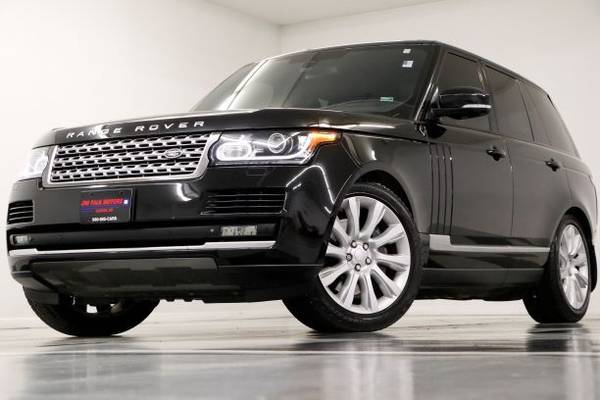 SLEEK Black RANGE ROVER 2015 Land Rover Supercharged 4WD SUV for sale in Clinton, KS – photo 24