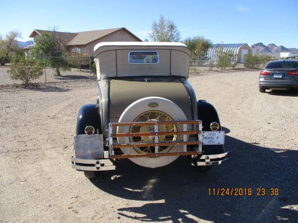 FOR SALE !!! 1930 FORD MODEL A ROADSTER CONVERTIBLE for sale in KINGMAN, AZ – photo 6