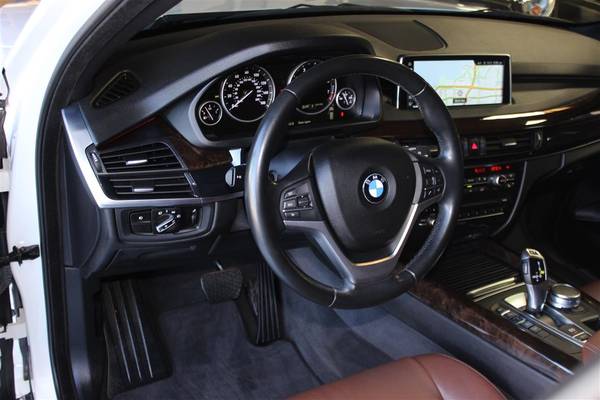 2017 BMW X5 35i WHITE/BROWN LUXURY LINE.NAV/iPOD/USB/3RD ROW/20 INCH for sale in SF bay area, CA – photo 13