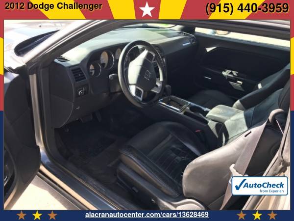 2012 Dodge Challenger 2dr Cpe SXT *No Credit, No Problem* - cars &... for sale in El Paso, TX – photo 5