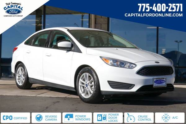 2018 Ford Focus SE - - by dealer - vehicle automotive for sale in Carson City, NV