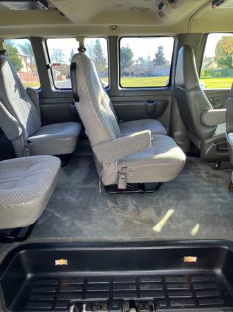 2003 Chevy express 12 passenger 150, 000 miles clean title - cars & for sale in Riverside, CA – photo 9