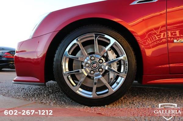 2011 Caddy Cadillac CTSV Coupe 6-Speed Manual coupe Crystal Red for sale in Scottsdale, AZ – photo 9