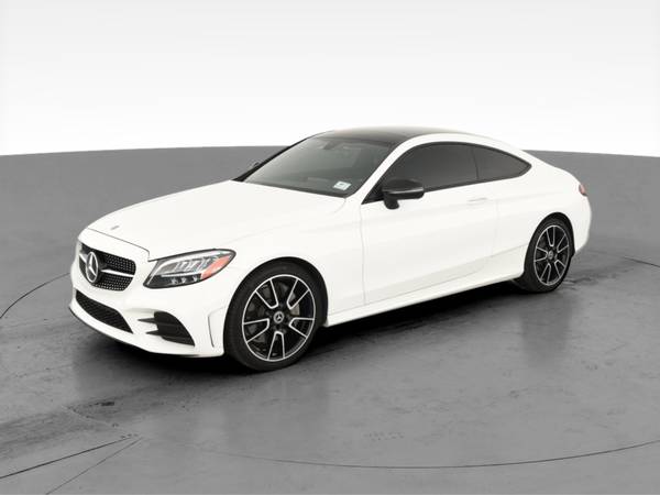 2019 Mercedes-Benz C-Class C 300 Coupe 2D coupe White - FINANCE... for sale in Las Vegas, NV – photo 3
