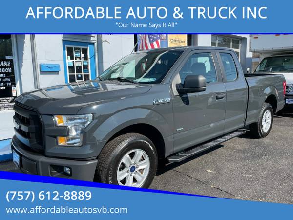 2016 FORD F-150 SUPERCAB XL SPORT 4X2 - - by dealer for sale in Virginia Beach, VA