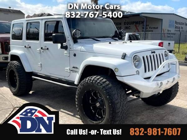 2012 Jeep Wrangler Unlimited SUV Wrangler Unlimited Jeep - cars & for sale in Houston, TX