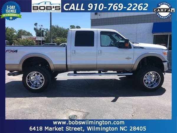 2013 FORD SUPER DUTY F-250 SRW LARIAT Free CarFax for sale in Wilmington, NC – photo 7