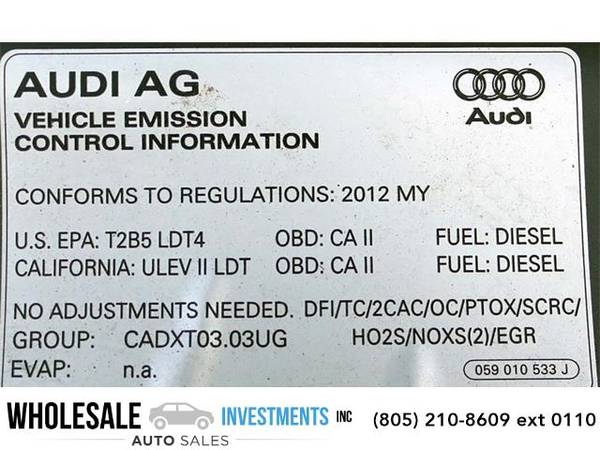 2012 Audi Q7 SUV 3.0 TDI Premium (Daytona Gray Pearl Effect) for sale in Van Nuys, CA – photo 11