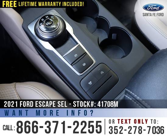 2021 FORD ESCAPE SEL Camera, Push to Start, EcoBoost - cars for sale in Alachua, FL – photo 17