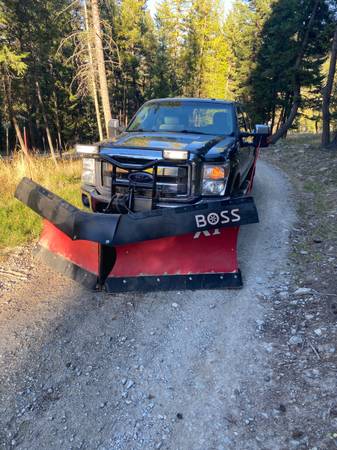 2012 F350 with Boss V-Plow for sale in Kila, MT – photo 11