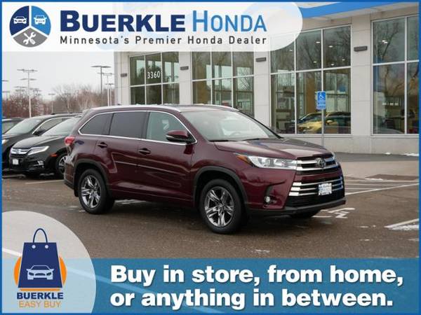 2019 Toyota Highlander Limited - - by dealer - vehicle for sale in VADNAIS HEIGHTS, MN