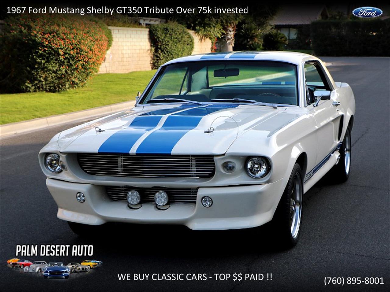 1967 Ford Mustang Shelby GT350 for sale in Palm Desert , CA – photo 3