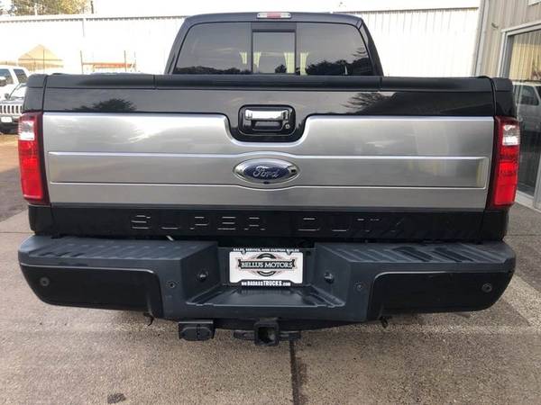 2015 Ford F-350 Super Duty Diesel 4WD F350 Platinum 4x4 4dr Crew Cab 6 for sale in Camas, OR – photo 4