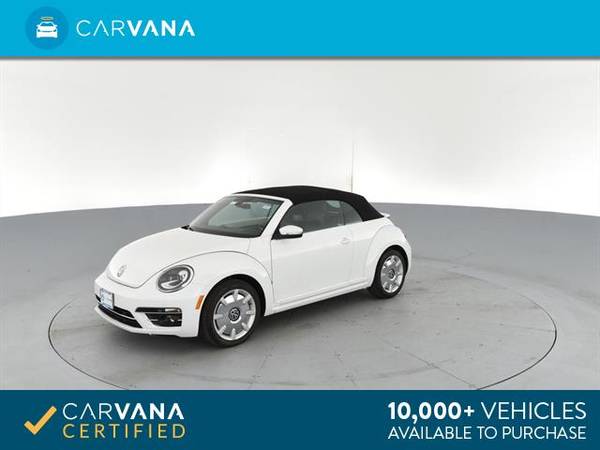 2018 VW Volkswagen Beetle 2.0T S Convertible 2D Convertible White - for sale in Inwood, NY – photo 6